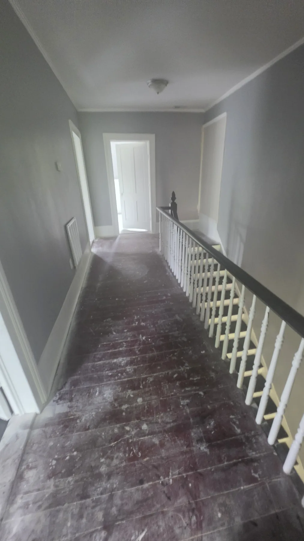 Hallway after an NYP cleanout